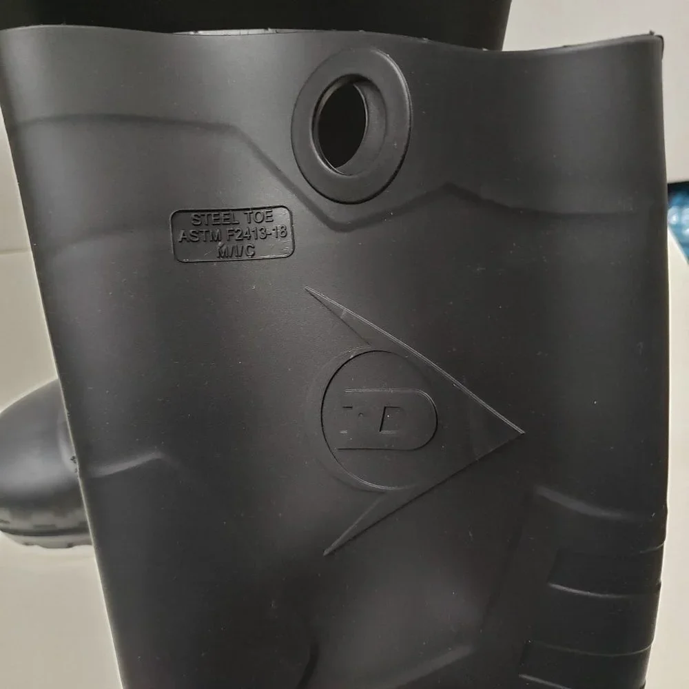 Dunlop Protective Rubber Boot in‎ Black- Size m3/w5
